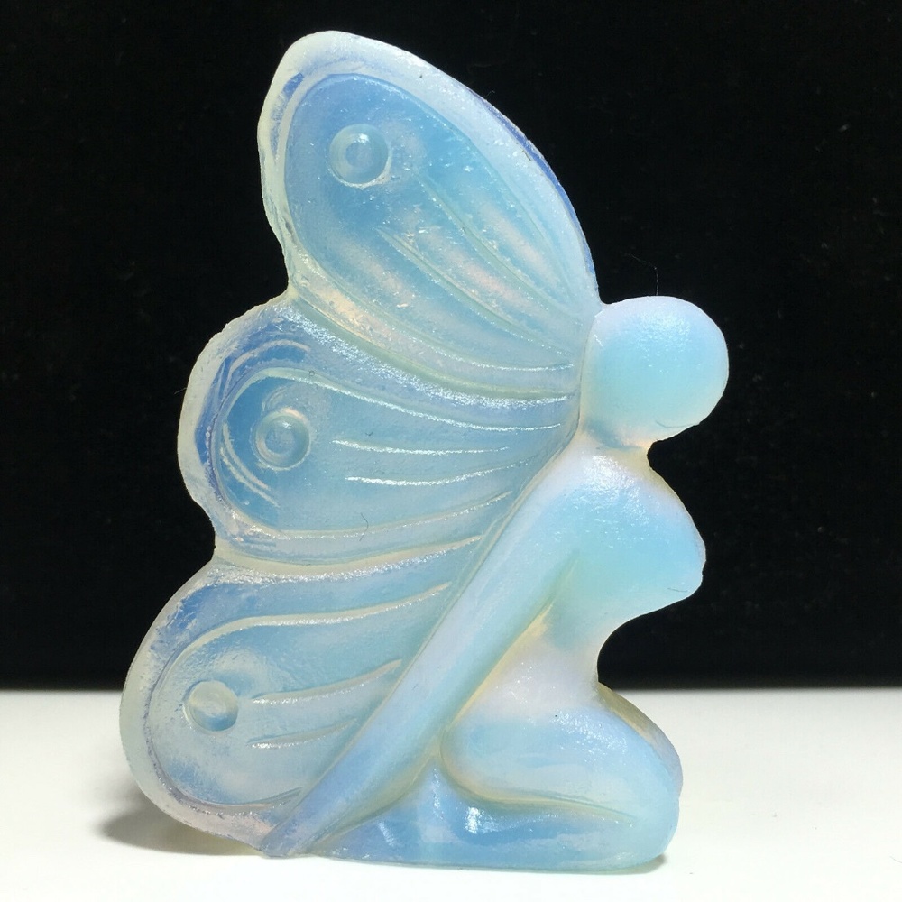 Opalite Hand Carved Crystal